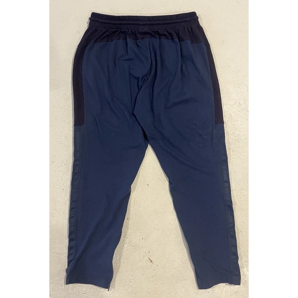 Adidas Pants Mens‎ XL Blue Track Sport SID Training Gym Athletic CV3219